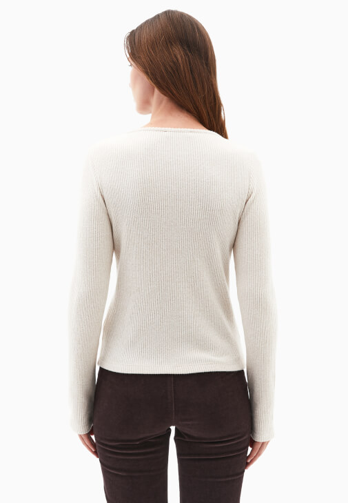 Bot Yaka Bluz ve Pantolon Kombini