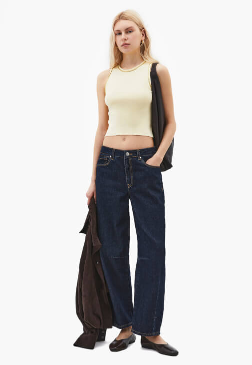 Halter Yaka Atlet ve Pantolon Kombini