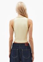 Bayan Sarı Halter Yaka Triko Atlet