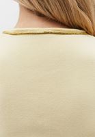 Bayan Sarı Halter Yaka Triko Atlet