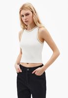 Bayan Krem Halter Yaka Triko Atlet