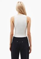 Bayan Krem Halter Yaka Triko Atlet