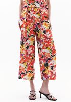 Bayan Çok Renkli Yüksek Bel Culotte Pantolon