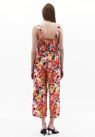 Bayan Çok Renkli Yüksek Bel Culotte Pantolon