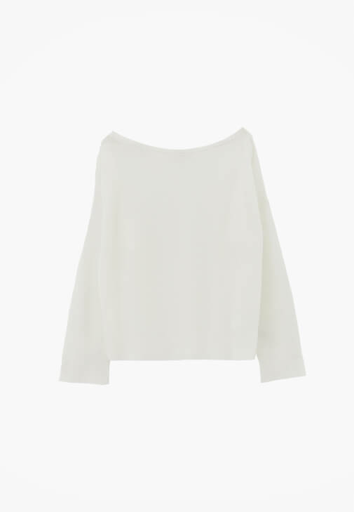 Triko Kazak ve Barrel-Fit Pantolon Kombini