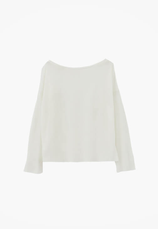 Triko Kazak ve Barrel-Fit Pantolon Kombini