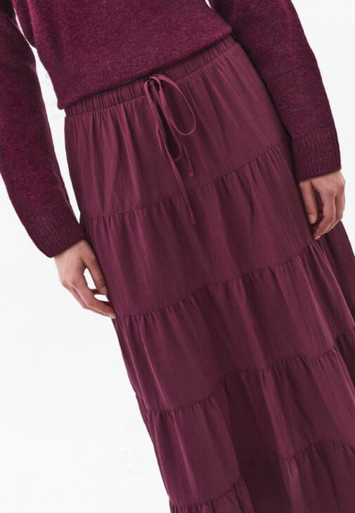 Midi Etek ve Balıkçı Yaka Kazak Kombini