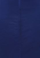 Bayan Mavi Asimetrik Yaka Tişört