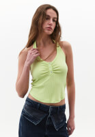 Bayan Yeşil U Yaka Atlet