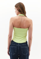 Bayan Yeşil U Yaka Atlet