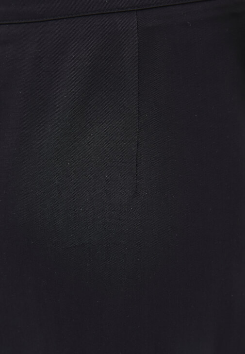 Midi Etek ve Kaşmir Karışımlı Kazak Kombini