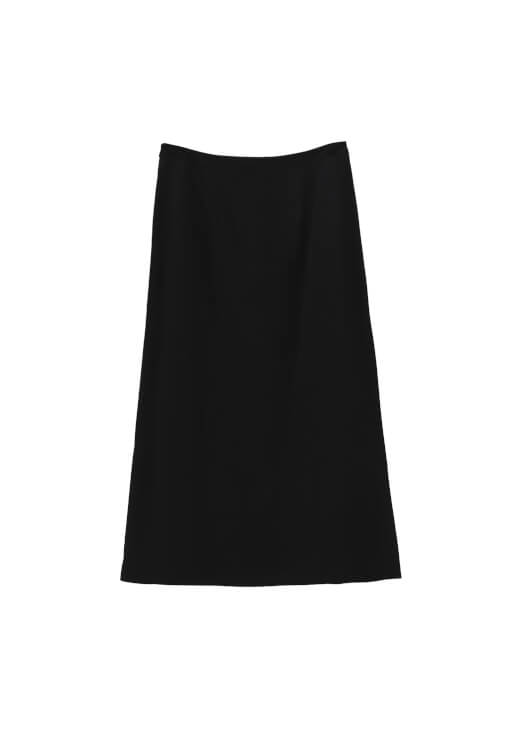 Midi Etek ve Kaşmir Karışımlı Kazak Kombini