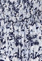 Bayan Çok Renkli Yırtmaç Detaylı Midi Elbise