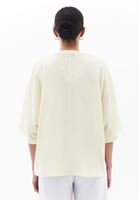 Bayan Sarı Oversize Cepli Gömlek