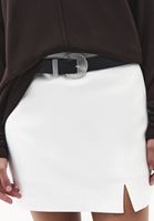 Bayan Siyah Toka Detaylı Kemer