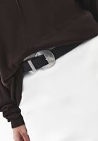 Bayan Siyah Toka Detaylı Kemer