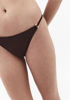 Bayan Kahverengi Aksesuar Detaylı Bikini Altı