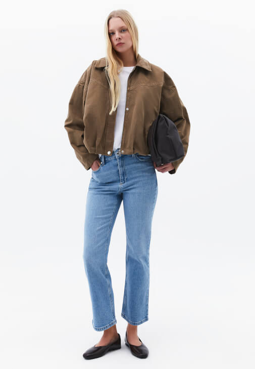 Mavi Straight-Fit Denim Pantolon