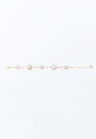 Bayan Altın Taş Detaylı Bileklik