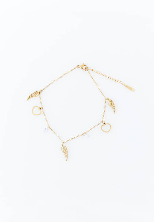 Altın Charm Detaylı Halhal