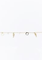 Bayan Altın Charm Detaylı Halhal