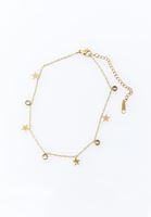 Bayan Altın Taş Detaylı Halhal