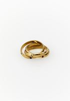 Bayan Çok Renkli Taş Detaylı Yüzük