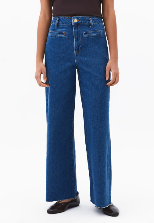 Denim Pantolon ve Ceket Kombini