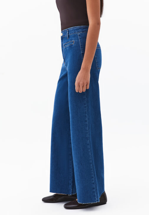 Denim Pantolon ve Ceket Kombini