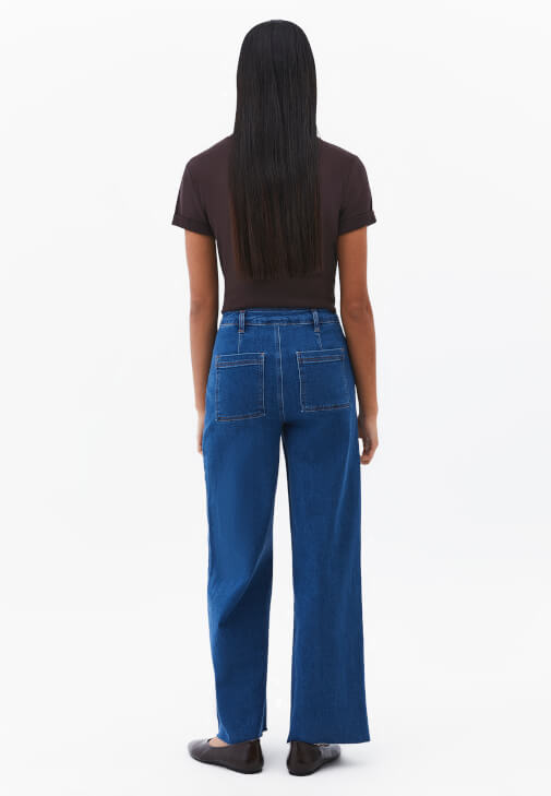 Denim Pantolon ve Ceket Kombini