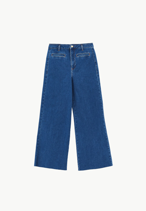 Denim Pantolon ve Ceket Kombini