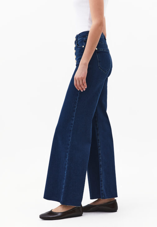 Denim Pantolon ve Triko Kazak Kombini