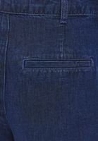 Bayan Lacivert Wide-Leg Denim Pantolon ( TENCEL™ )