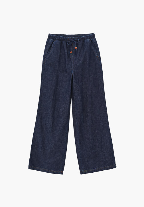 Keten Karışımlı Pantolon ve Keten Gömlek Kombini