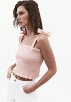 Bayan Pembe Gipeli Crop Atlet